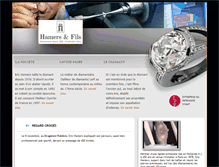 Tablet Screenshot of eric-hamers-diamantaire.com